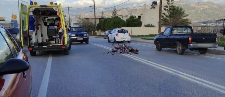 Κρήτη: Τροχαίο ατύχημα με το «καλημέρα» – Στο νοσοκομείο ένας άνδρας