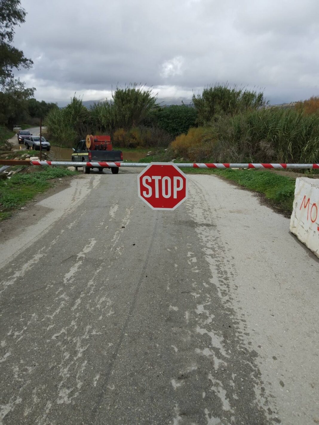 Ηράκλειο: Κλειστές λόγω καιρού οι ιρλανδικές διαβάσεις