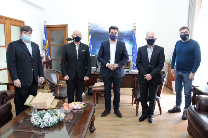 Με τον Δήμαρχο Χανίων συναντήθηκε ο Α. Λιάσκος