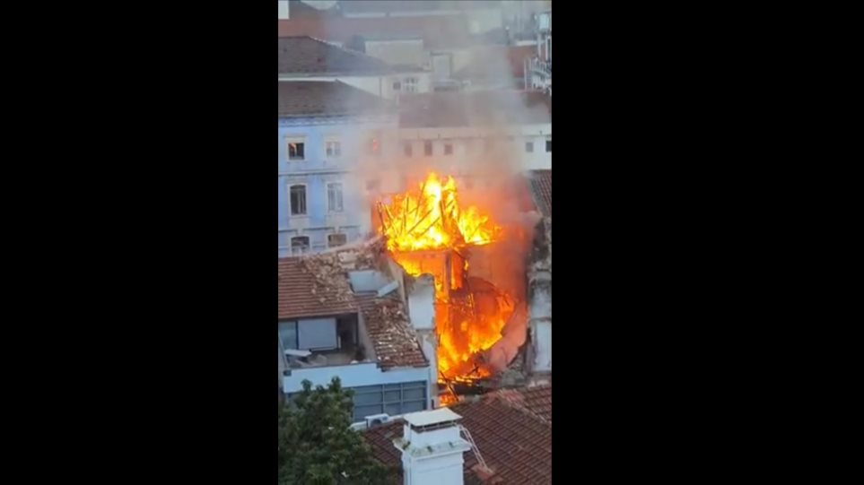 Πέντε τραυματίες από μερική κατάρρευση πολυκατοικίας