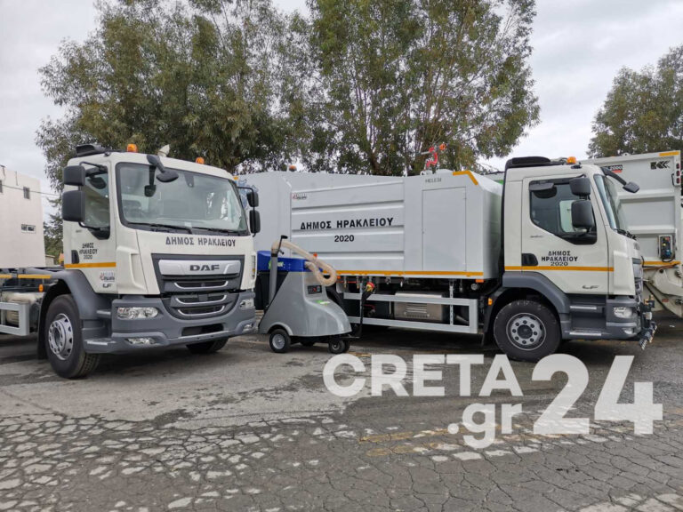Ηράκλειο: Ενισχύεται η Υπηρεσία Καθαριότητας του δήμου (εικόνες)