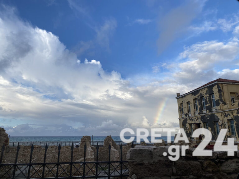Ο καιρός στην Κρήτη την παραμονή των Χριστουγέννων