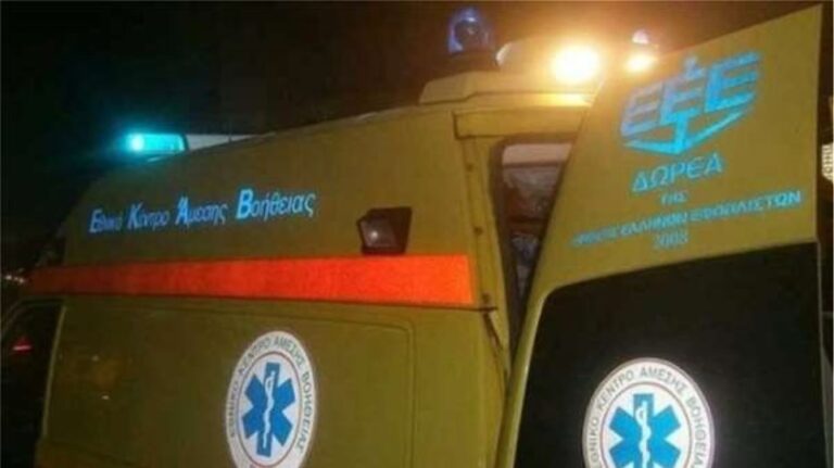 Ασθενοφόρο συγκρούστηκε με μηχανή – Νεκρός ο οδηγός της μοτοσυκλέτας