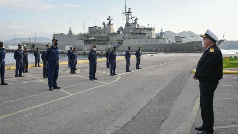 Στο Ναύσταθμο Κρήτης ο Αρχηγός ΓΕΝ