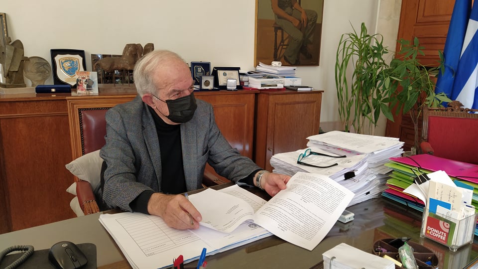 Ηράκλειο: Υπεγράφη στη Λότζια η σύμβαση για τις διανοίξεις δρόμων