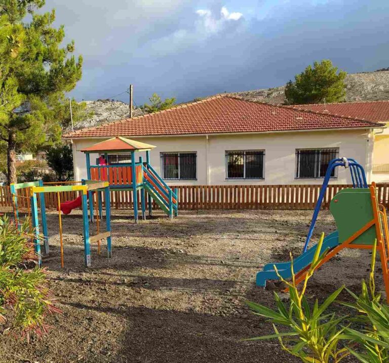 Ολοκληρώνεται το έργο πλήρους αναμόρφωσης των παιδικών χαρών στο Οροπέδιο Λασιθίου
