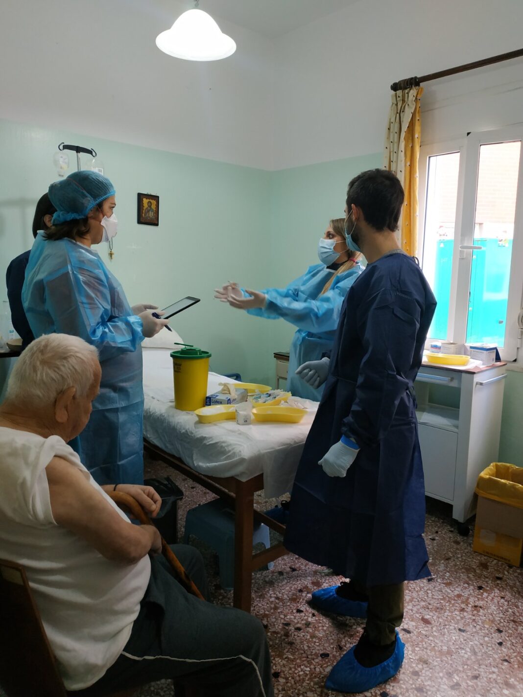 «Πρεμιέρα» εμβολιασμού για το Κέντρο Κοινωνικής Πρόνοιας της Περιφέρειας Κρήτης