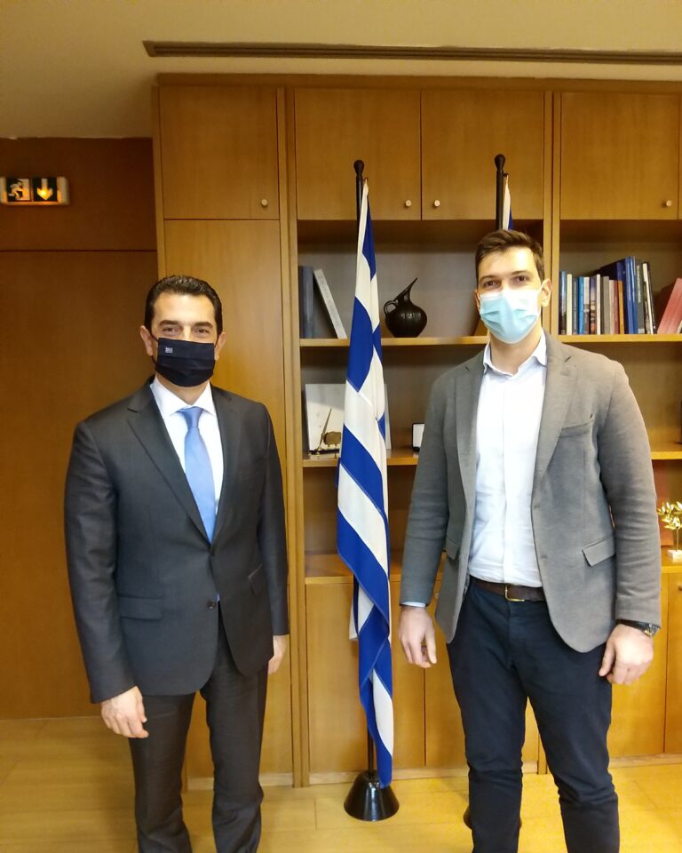 Συνάντηση Μαρκογιαννάκη με τον Υπουργό Περιβάλλοντος και Ενέργειας