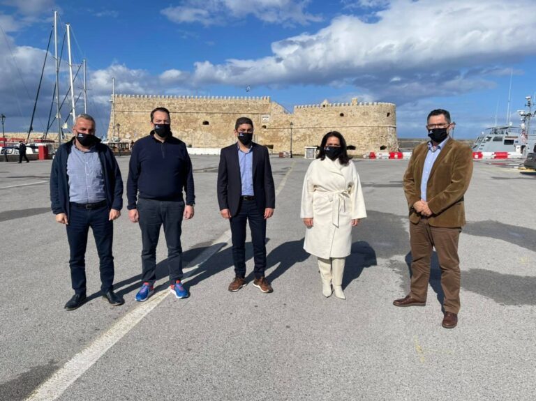 Συνάντηση Αυγενάκη με τη διοίκηση του Ο.Λ.Η. για το «Ναυταθλητικό Κέντρο Κρήτης»