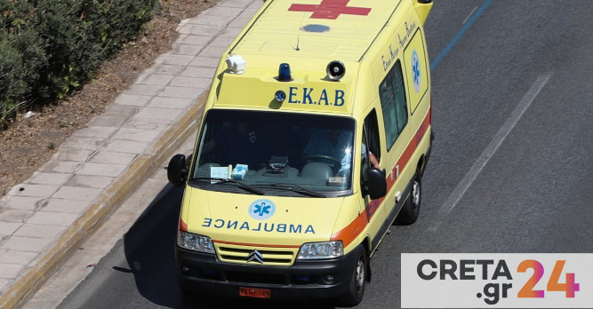 Τροχαίο με εκτροπή οχήματος στην Κρήτη – Απεγκλωβίστηκε ο οδηγός