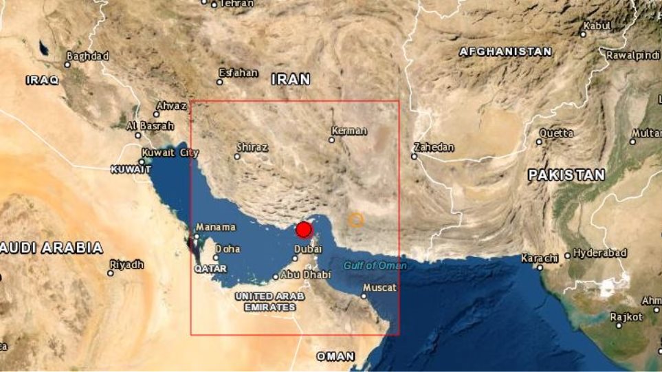 Ισχυρή σεισμική δόνηση 5,4 Ρίχτερ στο Ιράν