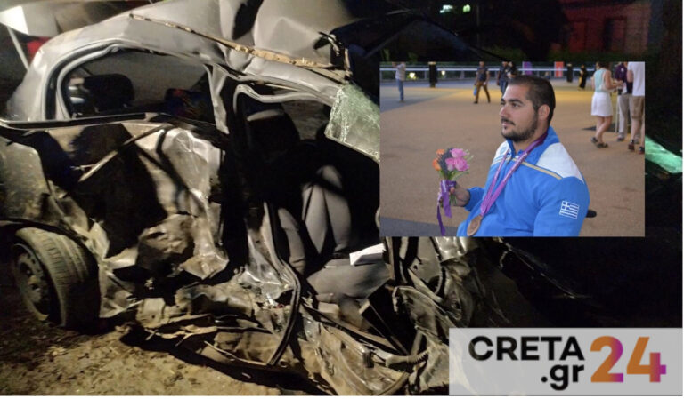 Το μήνυμα του Κρητικού παραολυμπιονίκη – «Τραυματίστηκα κι εγώ στο σημείο που έσβησαν η 37χρονη και η κόρη της»