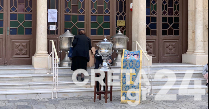 Ηράκλειο: Με πιστούς και αυστηρά μέτρα ο εορτασμός των Θεοφανείων – Διακριτική η παρουσία της ΕΛ.ΑΣ.