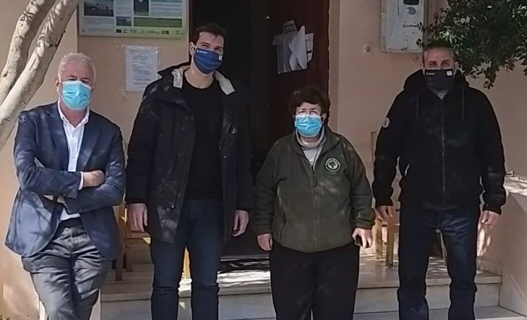 Κρήτη: Επίσκεψη Μαρκογιαννάκη στη Δασική Υπηρεσία