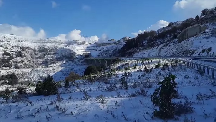 Απαραίτητες οι αλυσίδες στον δρόμο Ηρακλείου – Μεσαράς