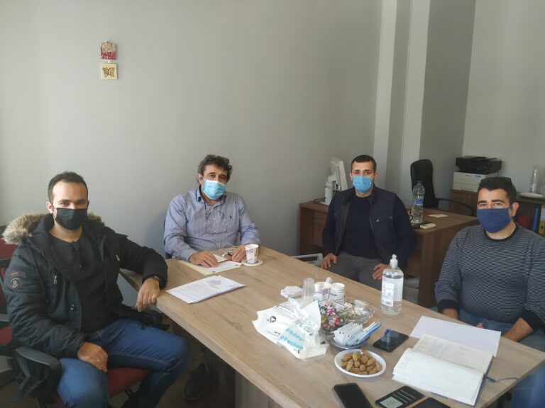 Συνάντηση Ένωσης Αστυνομικών Ηρακλείου με τον Νίκο Ηγουμενίδη