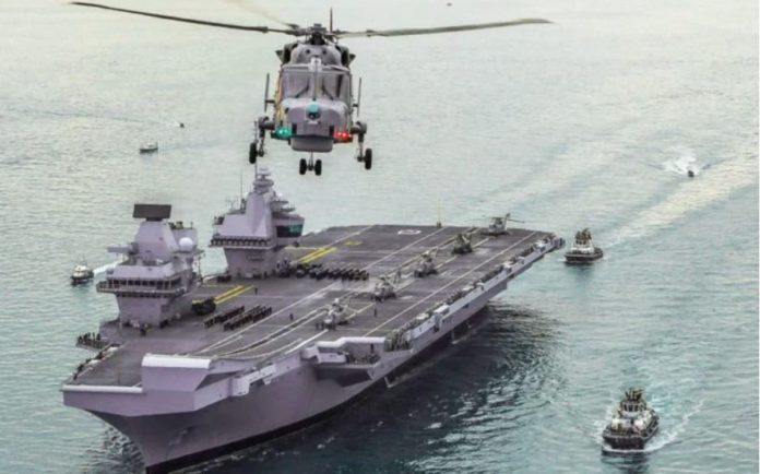 Στην Κρήτη το αεροπλανοφόρο «Queen Elizabeth»