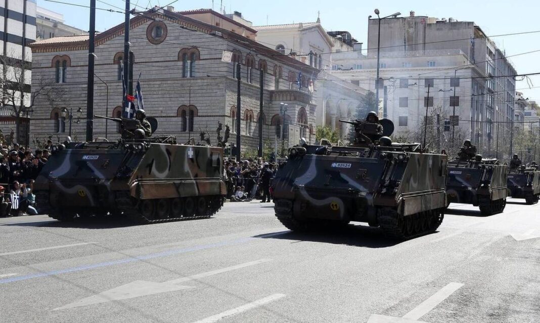 Παρέλαση 25ης Μαρτίου: Στο Σύνταγμα, αλλά μόνο η στρατιωτική