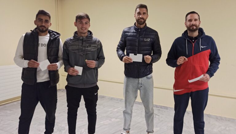 Χαμόγελα στην κοπή της πίτας του Εργοτέλη (ΦΩΤΟΓΡΑΦΙΕΣ)