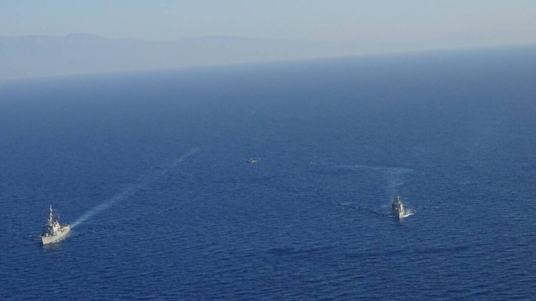 Επιχείρηση «Ειρήνη» – Αλλαγή σκυτάλης: Η φρεγάτα «ΑΔΡΙΑΣ» αντικαθίσταται από τη φρεγάτα «ΑΙΓΑΙΟΝ»