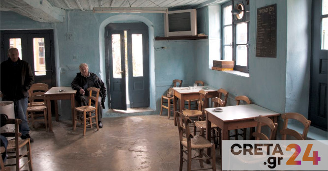 Μεθυσμένος νεαρός έκανε «λαμπόγυαλο» καφενείο στην Κρήτη
