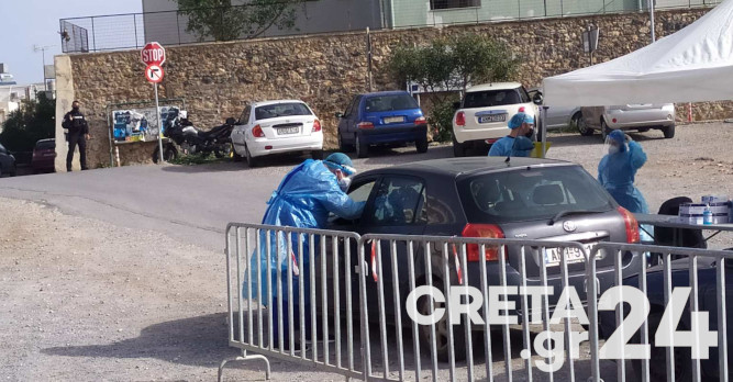 Κορωνοϊός: Αγωνία στον «κόκκινο» δήμο της Κρήτης – Μαζικά τεστ μετά τα δεκάδες κρούσματα