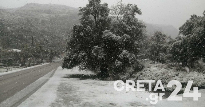 Παραμένει η «Μήδεια» στην Κρήτη με «άγριες διαθέσεις» – Έρχονται σφοδρές χιονοπτώσεις (εικόνες)