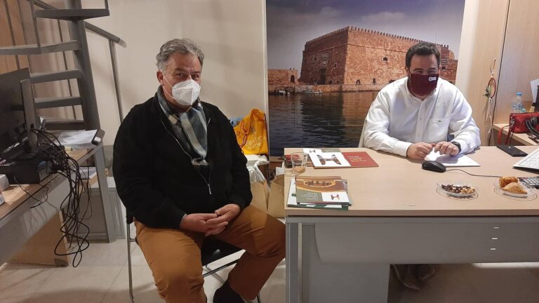 Ηράκλειο: Συνάντηση Λογιάδη – Σισαμάκη