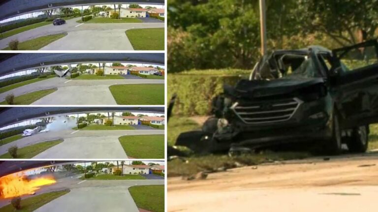 Αεροπλάνο έπεσε πάνω σε όχημα – Τρεις νεκροί, ανάμεσά τους και ένα παιδί (βίντεο)