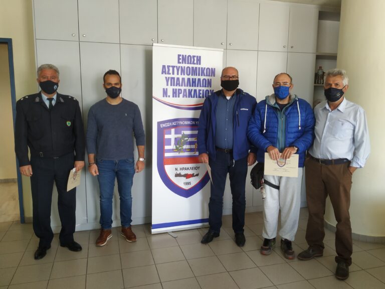 Ηράκλειο: Έπαινοι για τα παιδιά αστυνομικών που πέτυχαν στις Πανελλαδικές