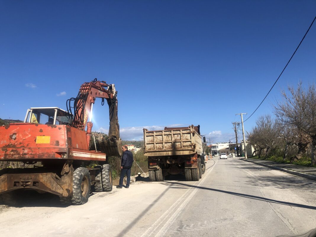 Κρήτη: Συνεχίζονται τα αντιπλημμυρικά έργα