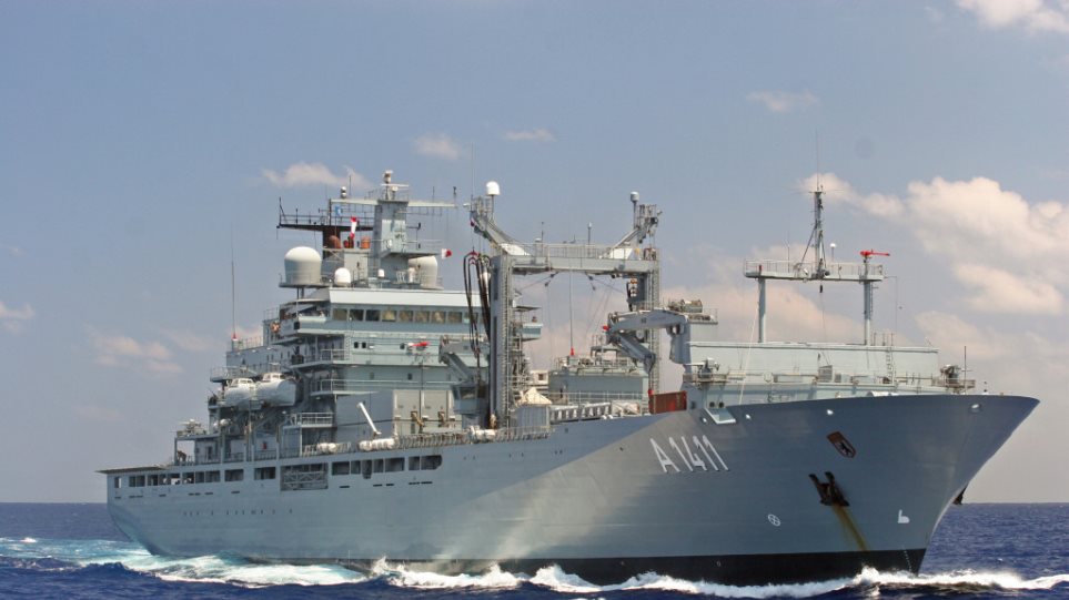Γερμανικό πλοίο στη Μεσόγειο για την επιτήρηση του εμπάργκο όπλων στη Λιβύη