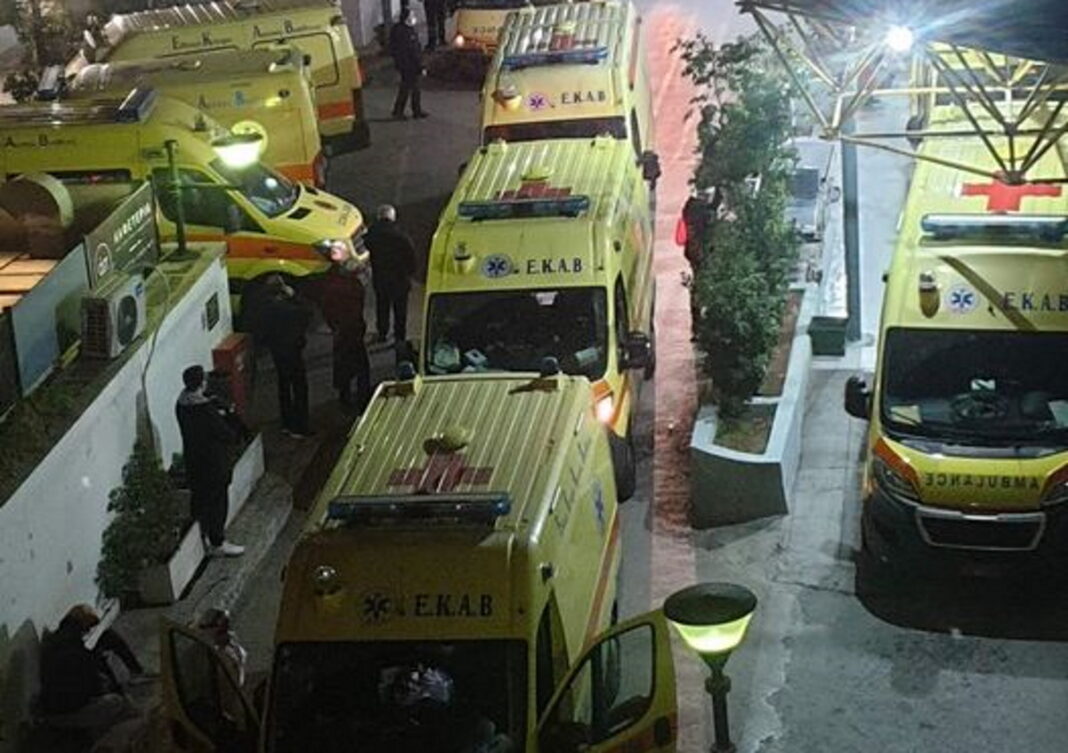 Κορωνοϊός: Εικόνα – σοκ από την εφημερία στον Ευαγγελισμό