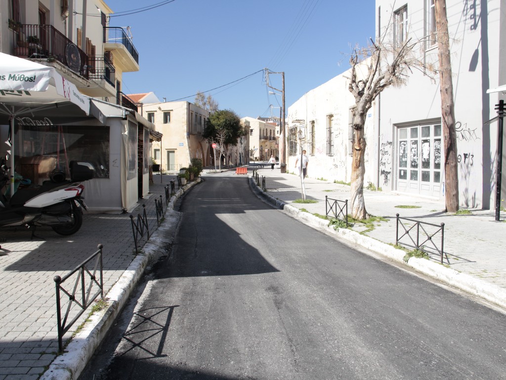 Κρήτη: Ολοκληρώθηκαν οι εργασίες στο κέντρο της πόλης