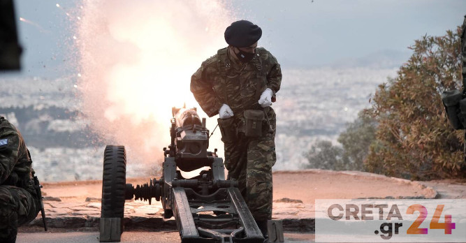 Επέτειος 1821: 21 κανονιοβολισμοί για την εθνική επέτειο από τον Λυκαβηττό – Εντυπωσιακό βίντεο