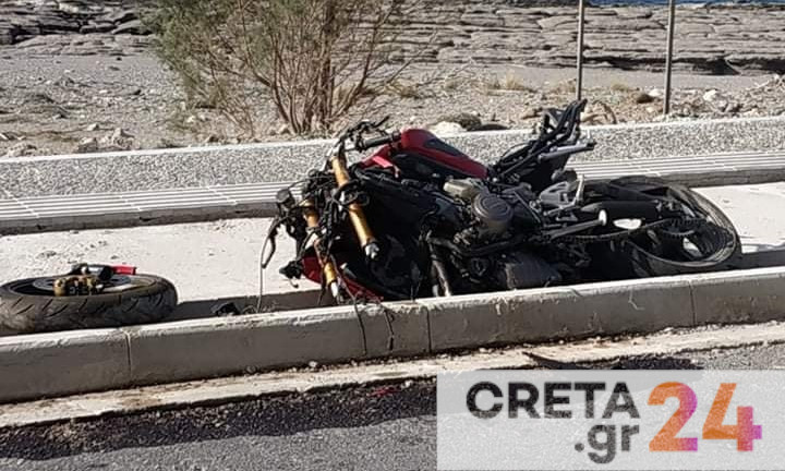 Κρήτη: Νεκρός μοτοσυκλετιστής μετά από τροχαίο – Εντοπίστηκε τυχαία από περαστικό