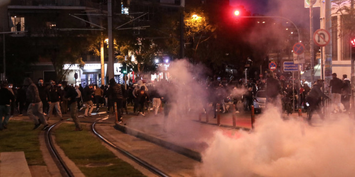 Οι καταλήψεις, οι διαδηλώσεις και η αστυνομική βία