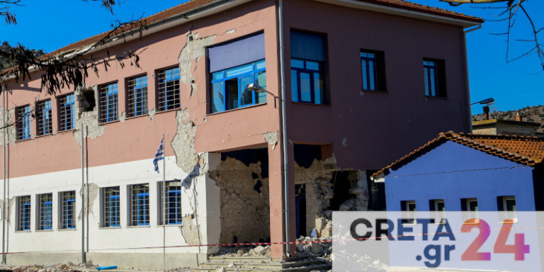Νέες ρωγμές σε σπίτια άφησε πίσω του ο σεισμός των 5,2 Ρίχτερ