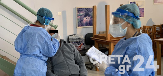 Ηράκλειο: Τι έδειξαν τα rapid tests στο χωριό