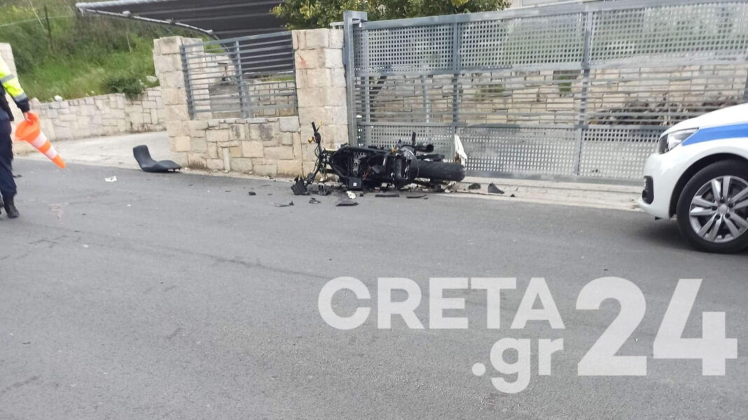 Νέα τραγωδία στην Κρήτη – Νεκρός σε τροχαίο οδηγός μοτοσικλέτας (εικόνες)