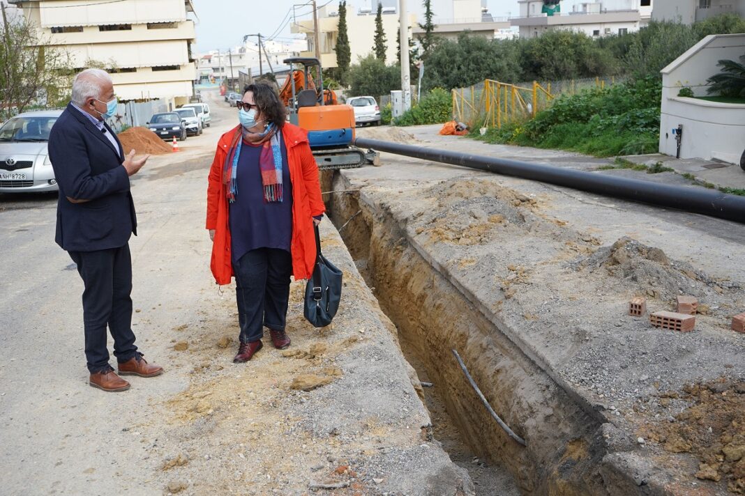 Ηράκλειο: Προχωρούν τα έργα της ΔΕΥΑΗ