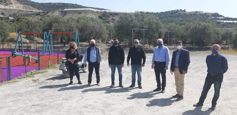 Ολοκληρώθηκαν οι εργασίες αποκατάστασης στο γήπεδο της Βιάννου