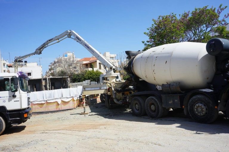 Συνεχίζονται οι εργασίες κατασκευής του νέου κτηριακού συγκροτήματος της Περιφέρειας Κρήτης