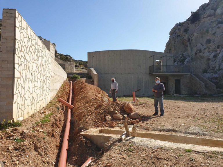 Σε εξέλιξη οι προπαρασκευαστικές εργασίες για την αποπεράτωση του Θεάτρου Ρούβα