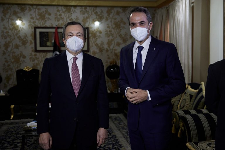 Με τον Ιταλό Πρωθυπουργό συναντήθηκε ο Κυριάκος Μητσοτάκης