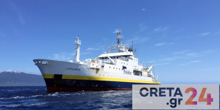 Ελληνογαλλική «συμμαχία» έστειλε ερευνητικό νοτιοανατολικά της Κρήτης