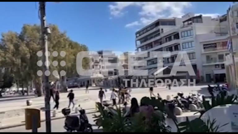 Ηράκλειο: Για μια γυναίκα η άγρια συμπλοκή στο κέντρο με ένα τραυματία