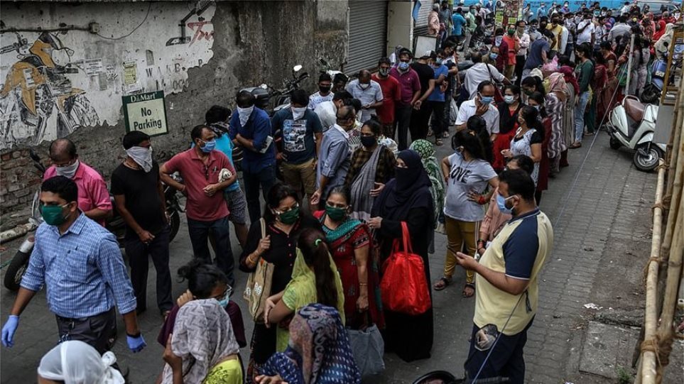 Κορωνοϊός – Ινδία: «Ρεκόρ» άνευ προηγουμένου με 116.000 κρούσματα και 630 θανάτους ασθενών
