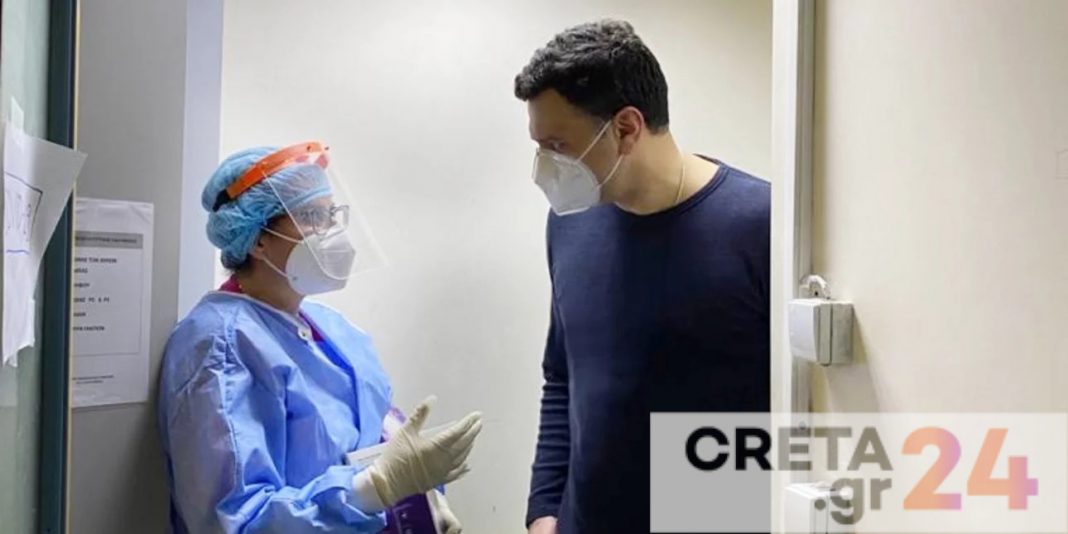 Επίσκεψη Κικίλια στο νοσοκομείο «Ευαγγελισμός» – «Δίνεται καθημερινά μάχη, είναι η ναυαρχίδα της Υγείας»