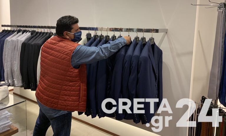 Ηράκλειο: «Πυρετώδεις» προετοιμασίες για το άνοιγμα του λιανεμπορίου